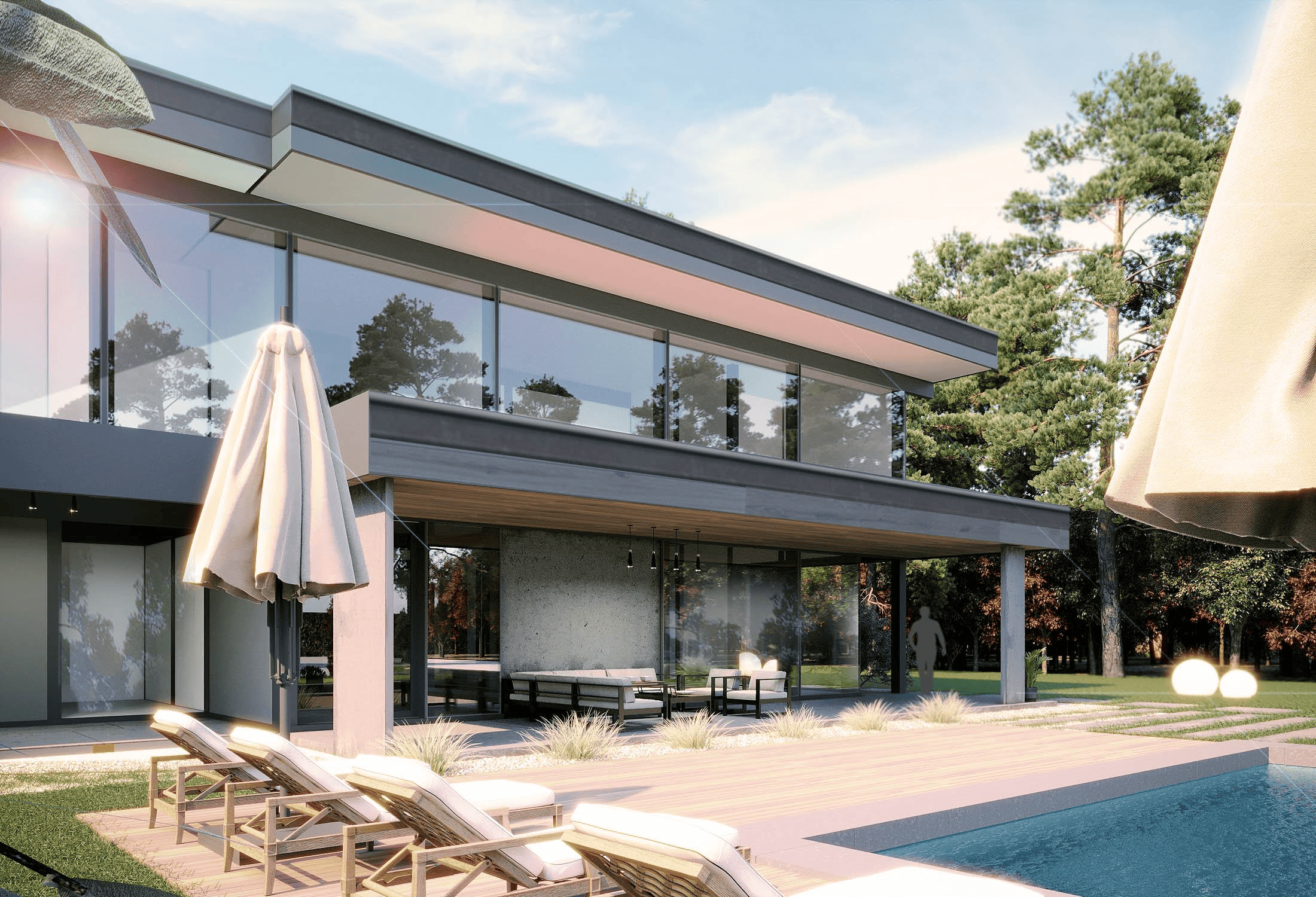 Проект фахверк-дома Super Villa
